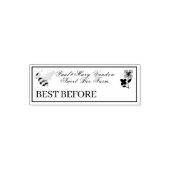 Tampon Auto-encreur Custom Honey Stamp Durability Date (Design)