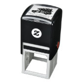 Tampon Auto-encreur Custom Modern Firefighter Christmas Fire Truck (Produit)