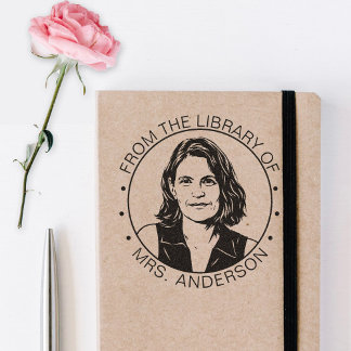 Tampon Auto-encreur Custom Photo Library Teacher Self Inking Stamp