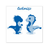 Tampon Auto-encreur Cute Dinosaur Paire Thunder_Cove (Design)