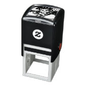 Tampon Auto-encreur Cute Kitty grimpe à l'échelle de la lune (Produit)