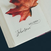 Tampon Auto-encreur Cute Script Font Custom Signature Name Business