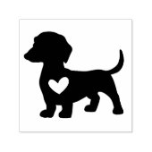 Tampon Auto-encreur Dachshund Love Chien auto-auto-auto-auto-Inking Ti (Design)