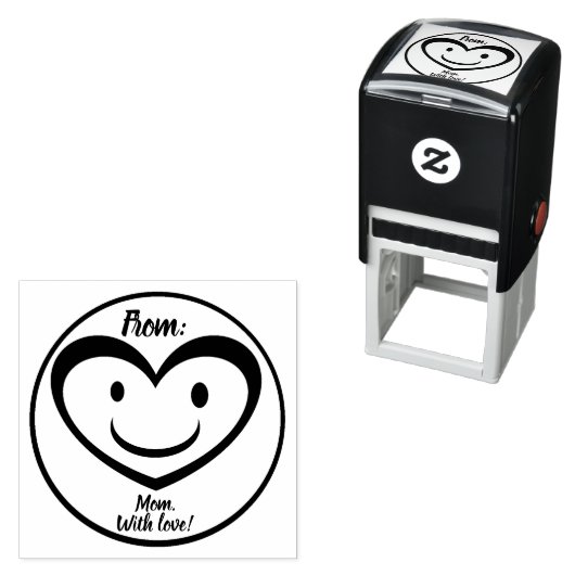 Tampon Auto-encreur De....avec amour (En situation)