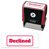 Tampon Auto-encreur Décliné Simple Office Business Stamp Auto-Inking (En situation)