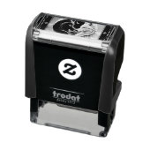 Tampon Auto-encreur Deux têtes de loup majestueuses (Produit)