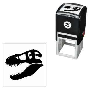 Tampon Auto-encreur Dinosaure Crâne T. rex