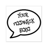 Tampon Auto-encreur Discours de l'enseignant bulle Louange classement (Design)