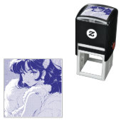 Tampon Auto-encreur Divas de l'anime (En situation)
