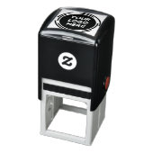 Tampon Auto-encreur do-it-yourself logo personnalisé (Produit)