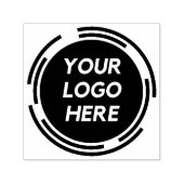 Tampon Auto-encreur do-it-yourself logo personnalisé (Design)