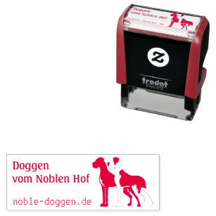 Tampon Auto-encreur Doggen Stempelautomat mit Tintenkissen