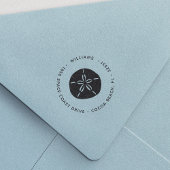 Tampon Auto-encreur Dollar de sable Adresse de retour