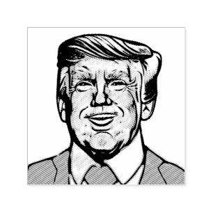 TAMPON AUTO-ENCREUR DONALD TRUMP