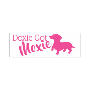 Tampon Auto-encreur Doxie A Moxie Auto-Inking Stamp