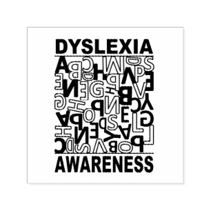 Tampon Auto-encreur Dyslexie Sensibilisation Dyslexie Enseignants Étud