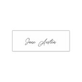 Tampon Auto-encreur Écriture manuscrite Cursive Signature de l'auteur (Design)