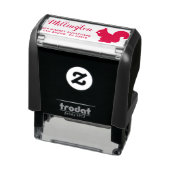 Tampon Auto-encreur Écureuil | Nom et adresse de retour écrits à la ma (Produit)