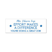 Tampon Auto-encreur Effort De Faire Un Grand Travail Professeurs Perso (Design)