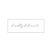 Tampon Auto-encreur Élégant À Livrer À L'Enveloppe Mariage (Design)