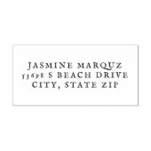 Tampon Auto-encreur Elegant All-Caps (Design)