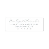 Tampon Auto-encreur Elegant Black Calligraphy (Design)