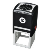 Tampon Auto-encreur Elegant Bohemian Calligraphy Adresse de retour (Produit)