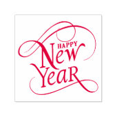 Tampon Auto-encreur Elégant Bonne Année (Design)