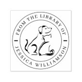 Tampon Auto-encreur Élégant classique Animaux de compagnie Chien Chat (Design)