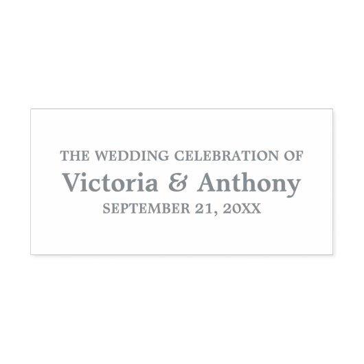 Tampon Auto-encreur Élégant et élégant (Design)