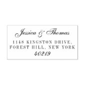 Tampon Auto-encreur Élégant mariage en écriture script (Design)