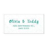 Tampon Auto-encreur Elegant Organic Modern Wedding Invitation (Design)