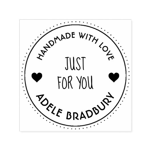 Tampon Auto-encreur Elégant Personnalisé Fait À La Main Par (Design)