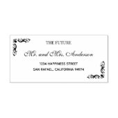 Tampon Auto-encreur Elegant The Future M. et Mme. (Design)