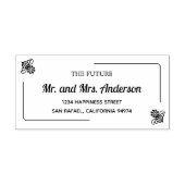 Tampon Auto-encreur Elegant The Future M. et Mme. (Design)