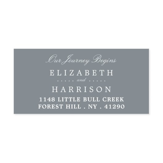 Tampon Auto-encreur Élégante mariée et chambre (Design)