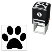 TAMPON AUTO-ENCREUR EMPREINTE DE PATTE (En situation)