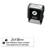 Tampon Auto-encreur Empreintes de pattes (En situation)