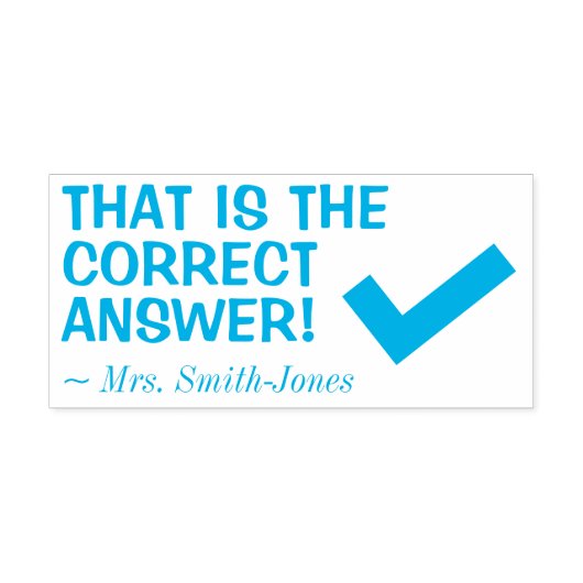 Tampon Auto-encreur Encouragement Message de l'enseignant (Design)