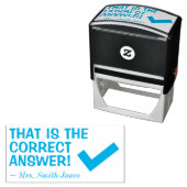 Tampon Auto-encreur Encouragement Message de l'enseignant (En situation)