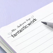 Tampon Auto-encreur Encouragement simple Fantastique travail personnal