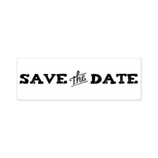 Tampon Auto-encreur Enregistrer la date des annonces, Mariages (Design)