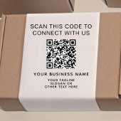 Tampon Auto-encreur Entreprise moderne de code QR