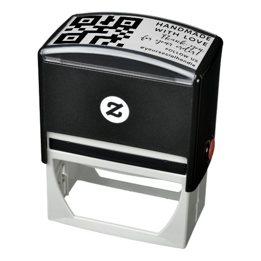 Tampon Auto-encreur Entreprise moderne QR ou LOGO sur mesure (Produit)