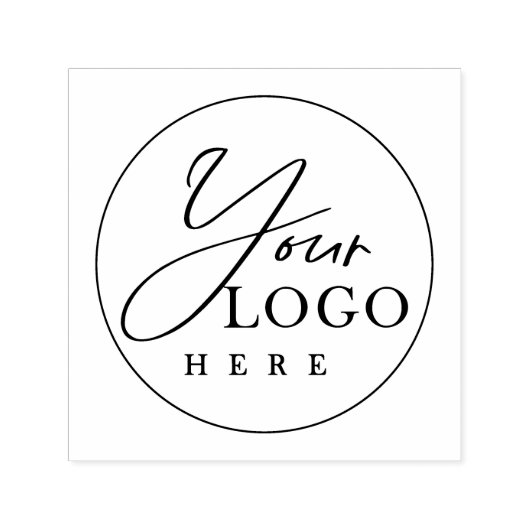 Tampon Auto-encreur Entreprise personnalisée Votre logo ici (Design)