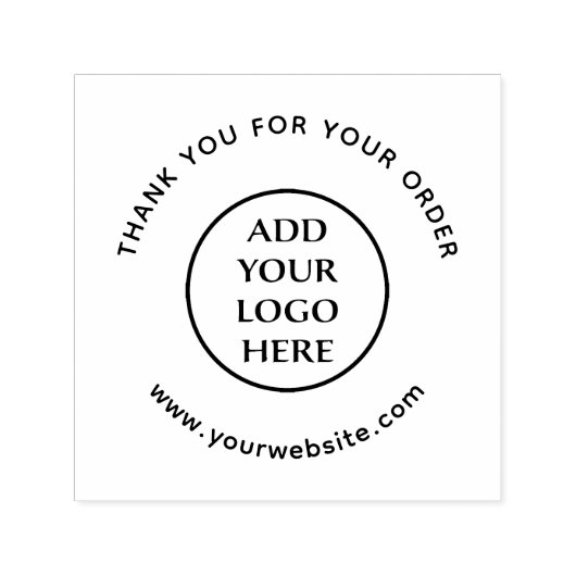 Tampon Auto-encreur Entreprise Professionnelle Logo Entreprise Ici (Design)