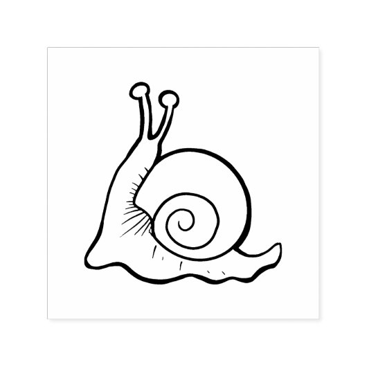 Tampon Auto-encreur Escargot (Design)