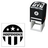 Tampon Auto-encreur Étiquette en caoutchouc autoalimentée Bold INDEPEN (En situation)