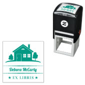 Tampon Auto-encreur Ex Libris | Accueil (En situation)