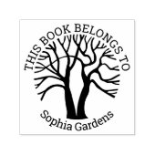 Tampon Auto-encreur Ex Libris - Arbre de vie v2 (Design)